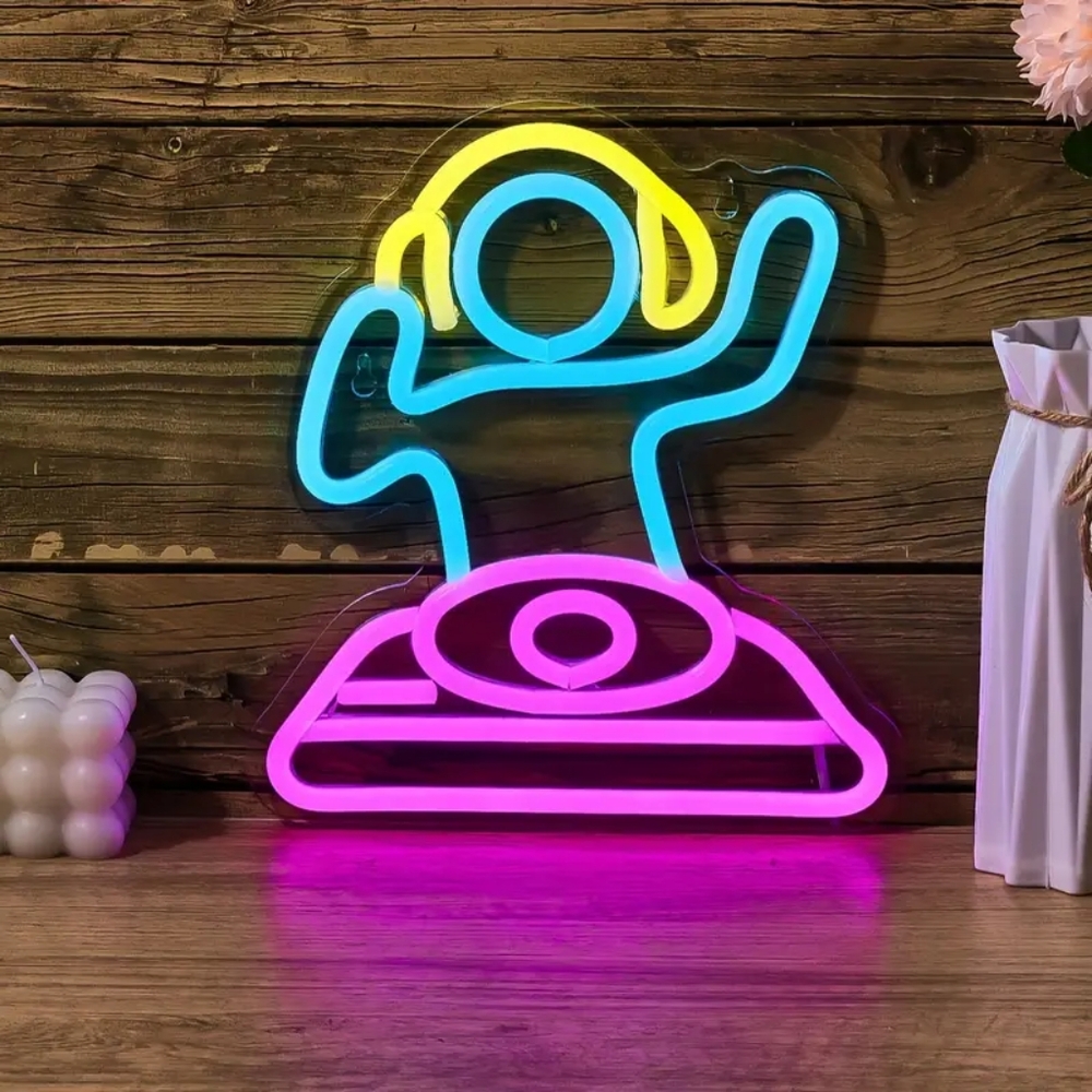 DJ Neon Sign-NWT